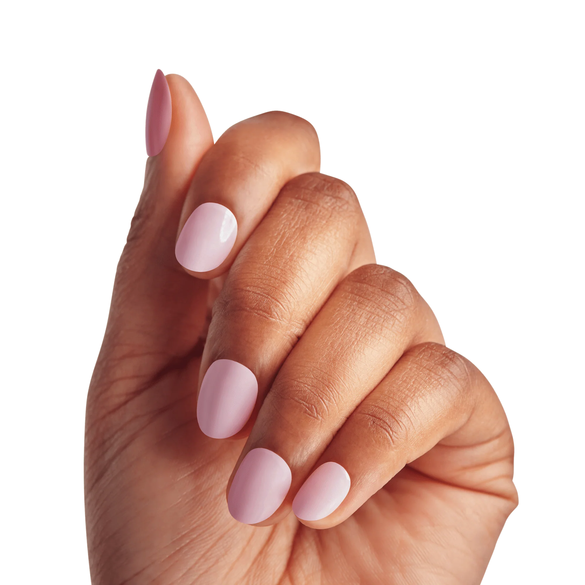 KISS Gel Fantasy Color Press On Glue Nails - Stay Beautiful