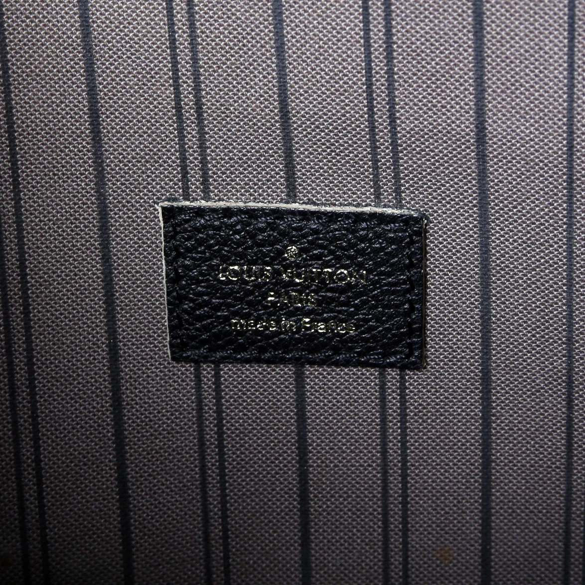 Pochette Metis Empreinte Braided Black