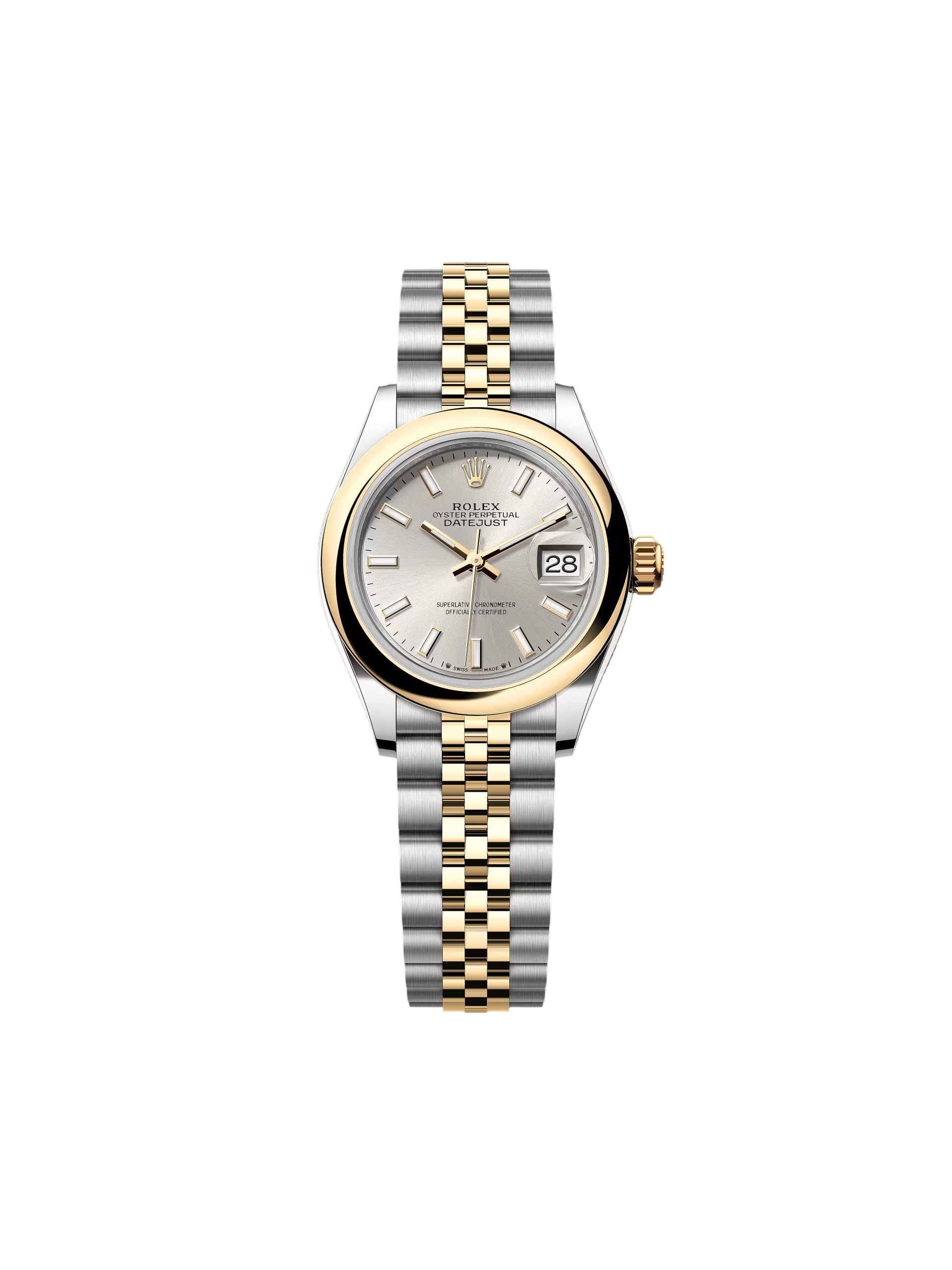 Rolex Lady-Datejust 28mm 279163 Silver Dial