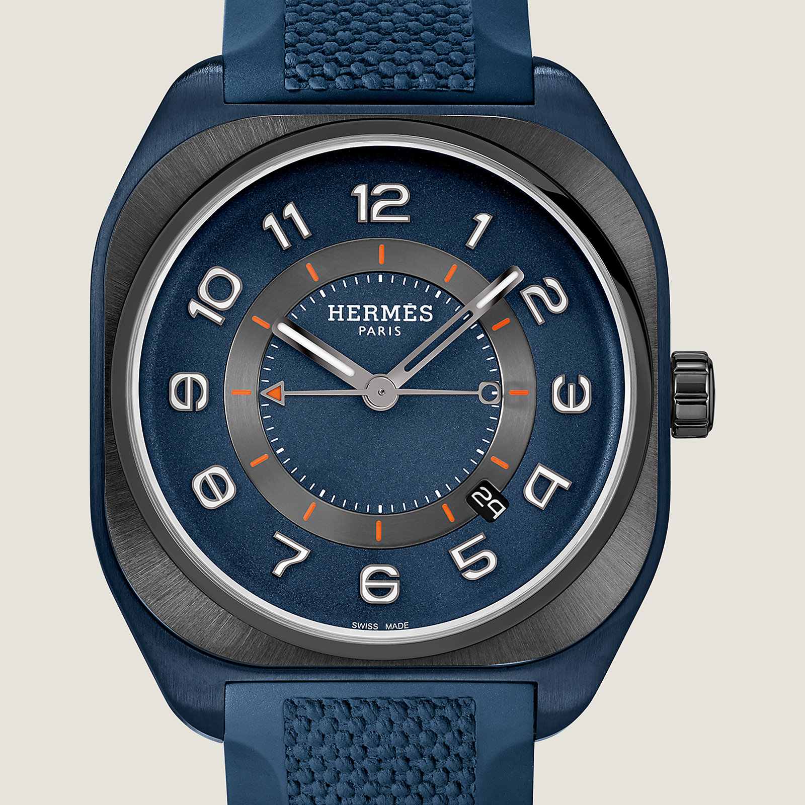 Hermès H08 watch, 42 mm