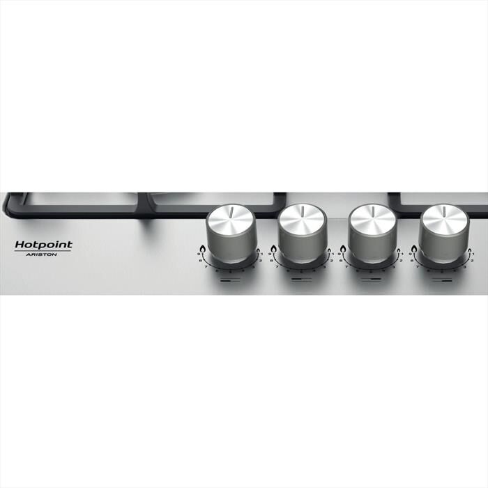 HOTPOINT ARISTON - Piano cottura a gas PPH 60G DF/IX HOB OA 4 fuochi