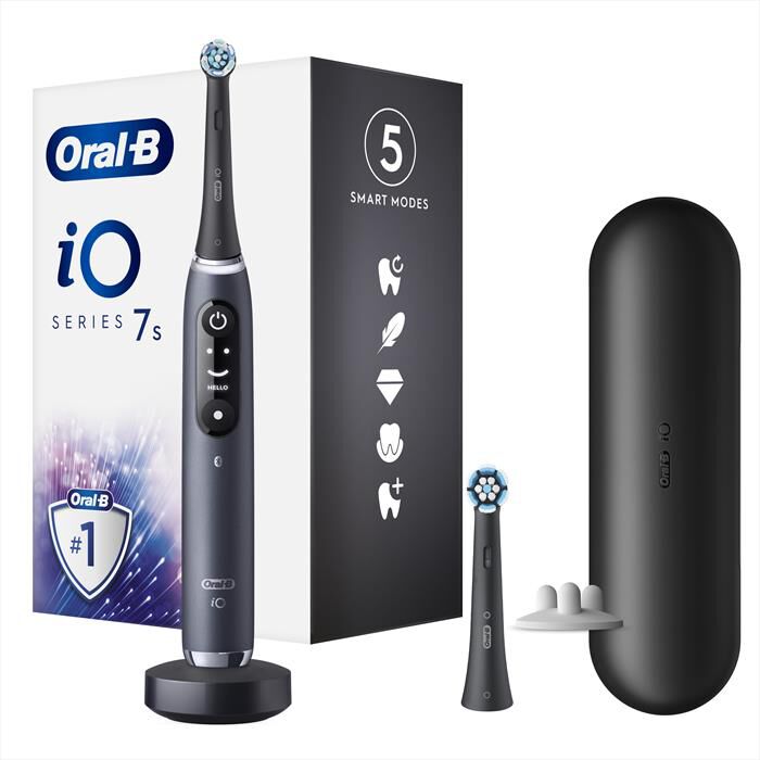 ORAL-B - Spazzolino elettrico IO 7S-Nero