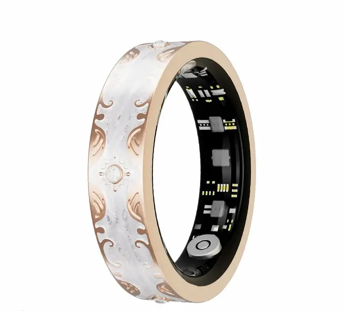 Smart Ring, Sleep Tracker, Activity & Fitness Tracker, Blood Pressure& Oxygen Tracker- SK5