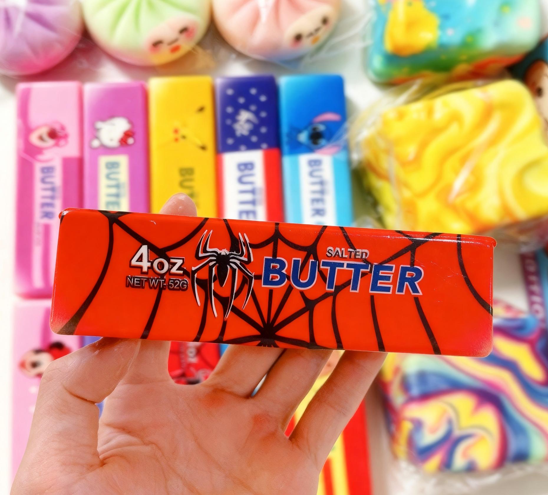 Butter Bar Slow Rising Squishy | Soft Stress Relief Fidget Toy