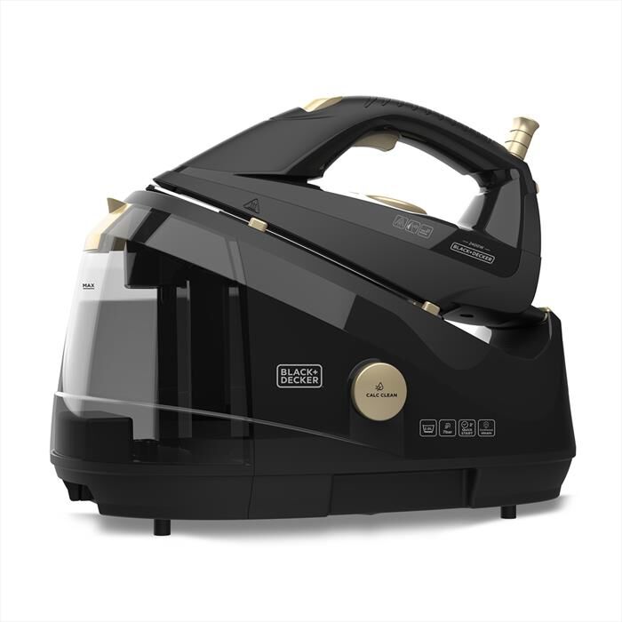 BLACK & DECKER - Sistema stirante BXSS2400E-Nero / gold