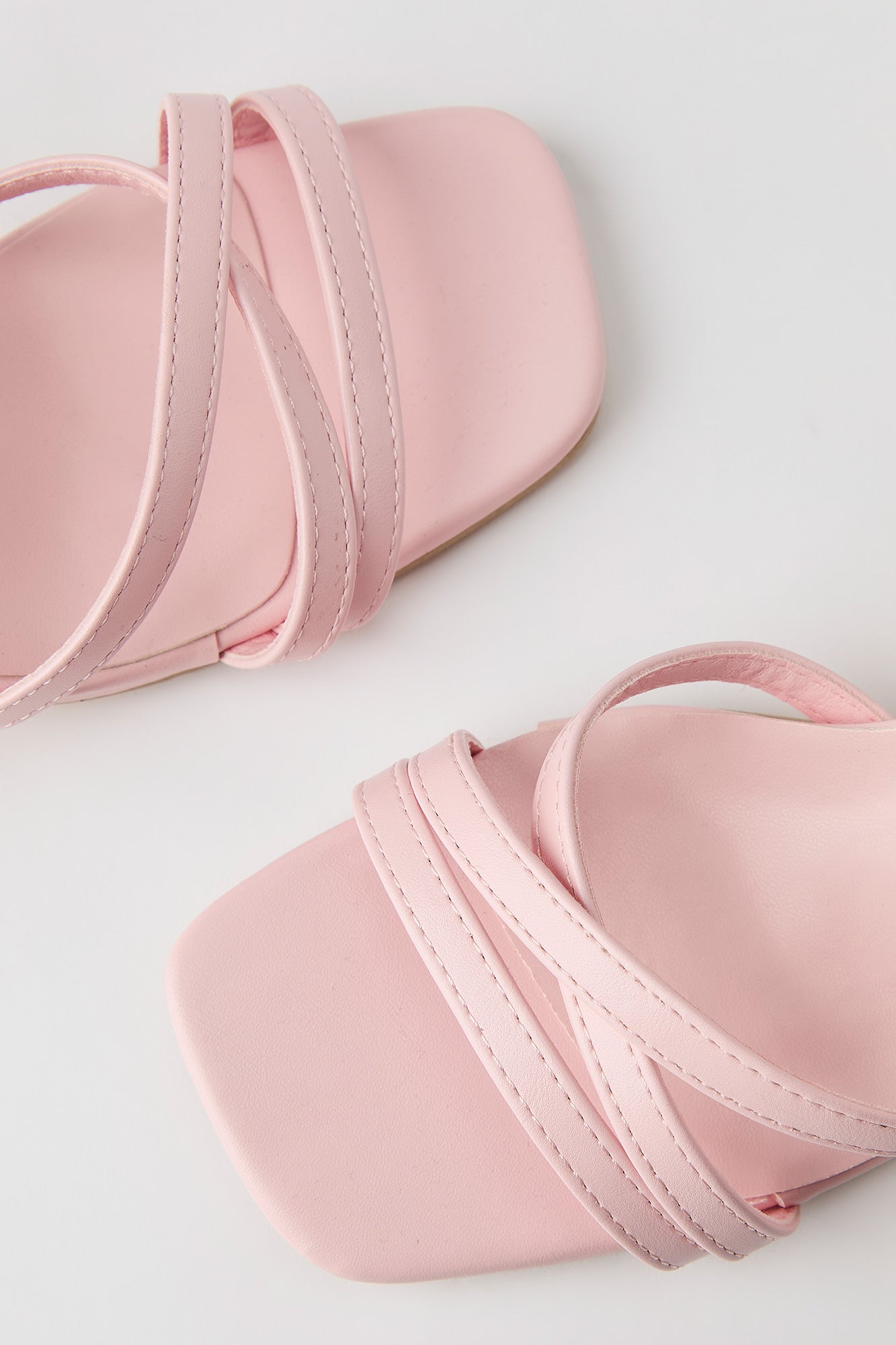 Strappy Ankle Strap Kitten Heel