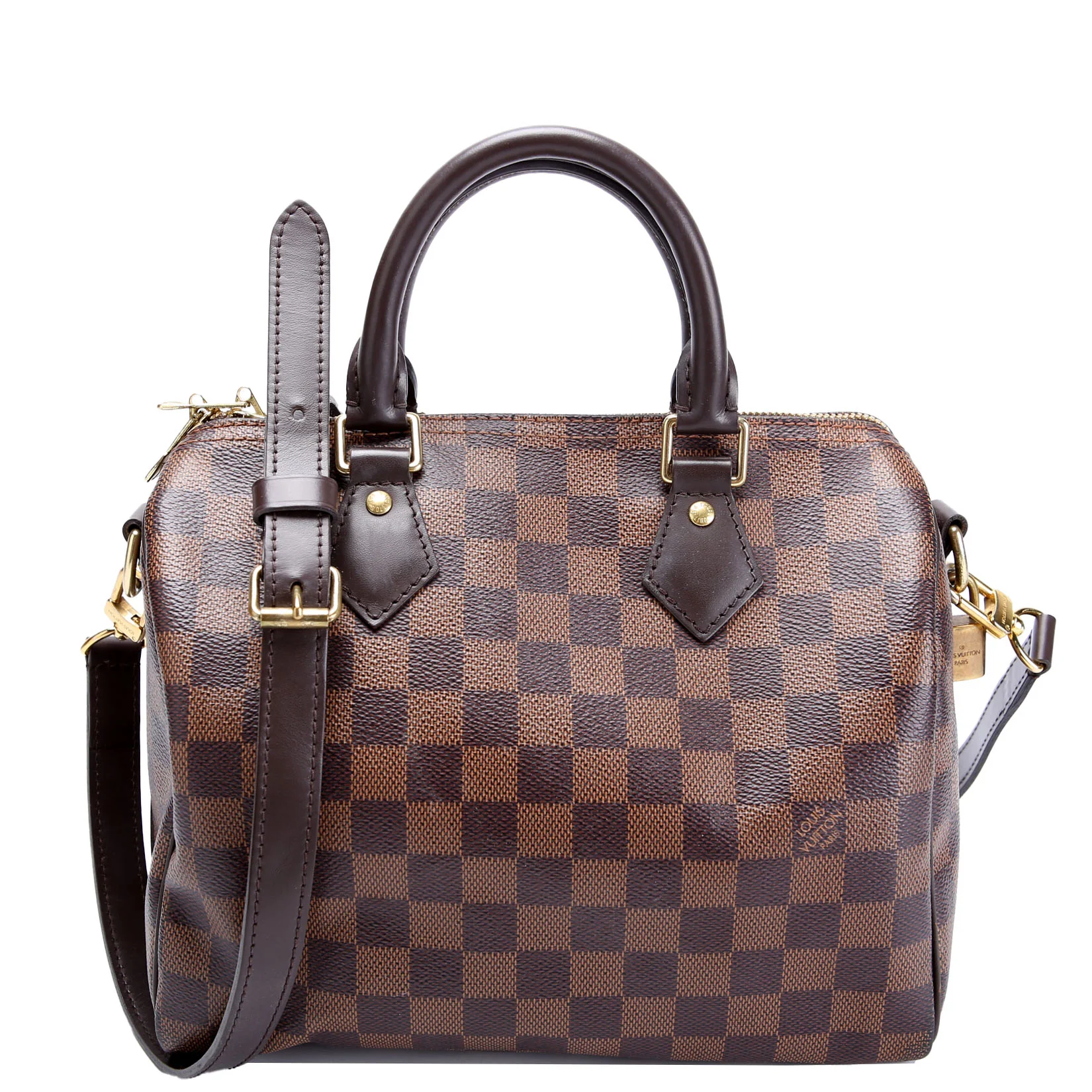 Speedy 25 Bandouliere Damier Ebene