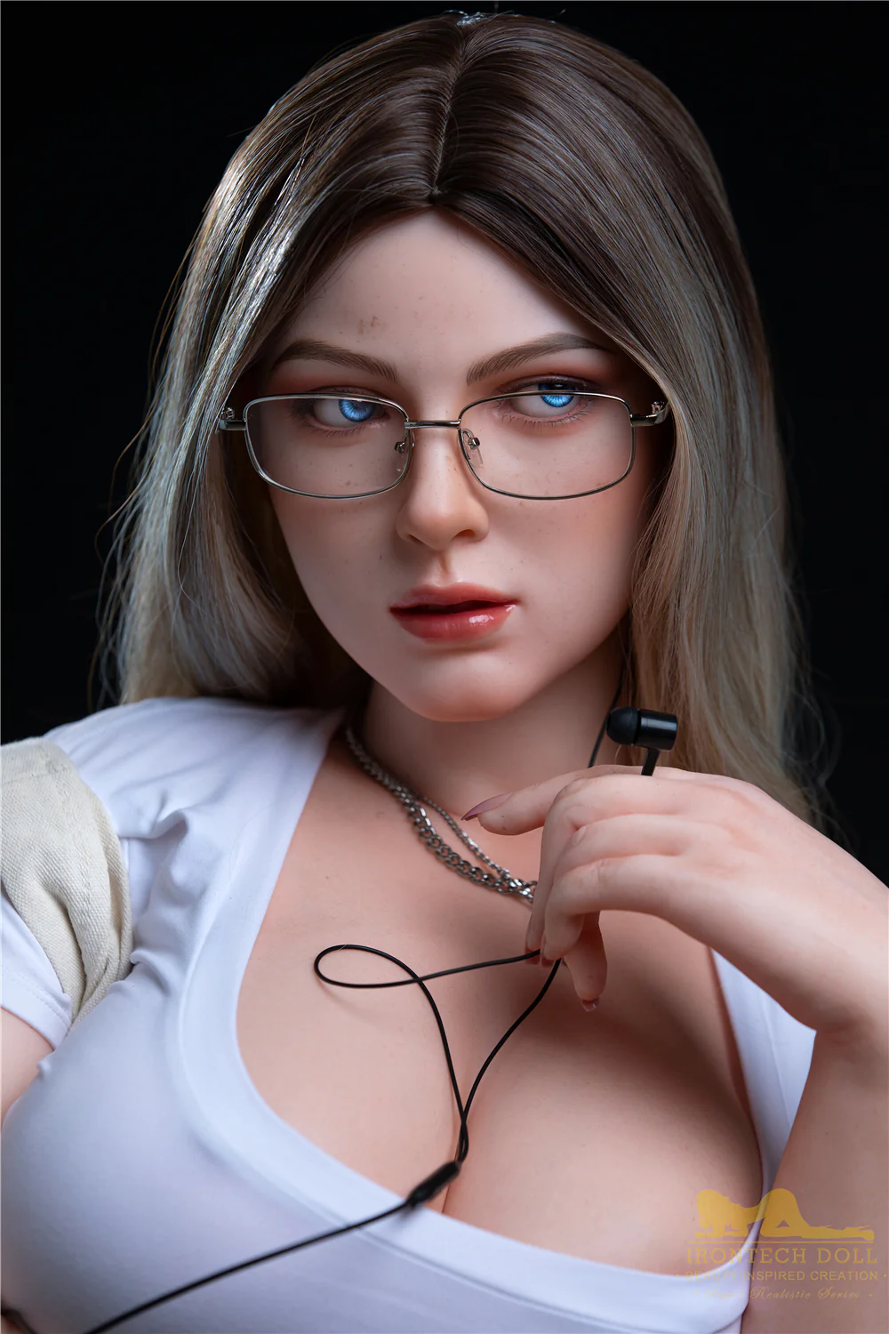 US Stock - Irontechdoll Alondra 5ft41/ 165cm #S29 Full Silicone Big Tits Hot Girl Sex Doll