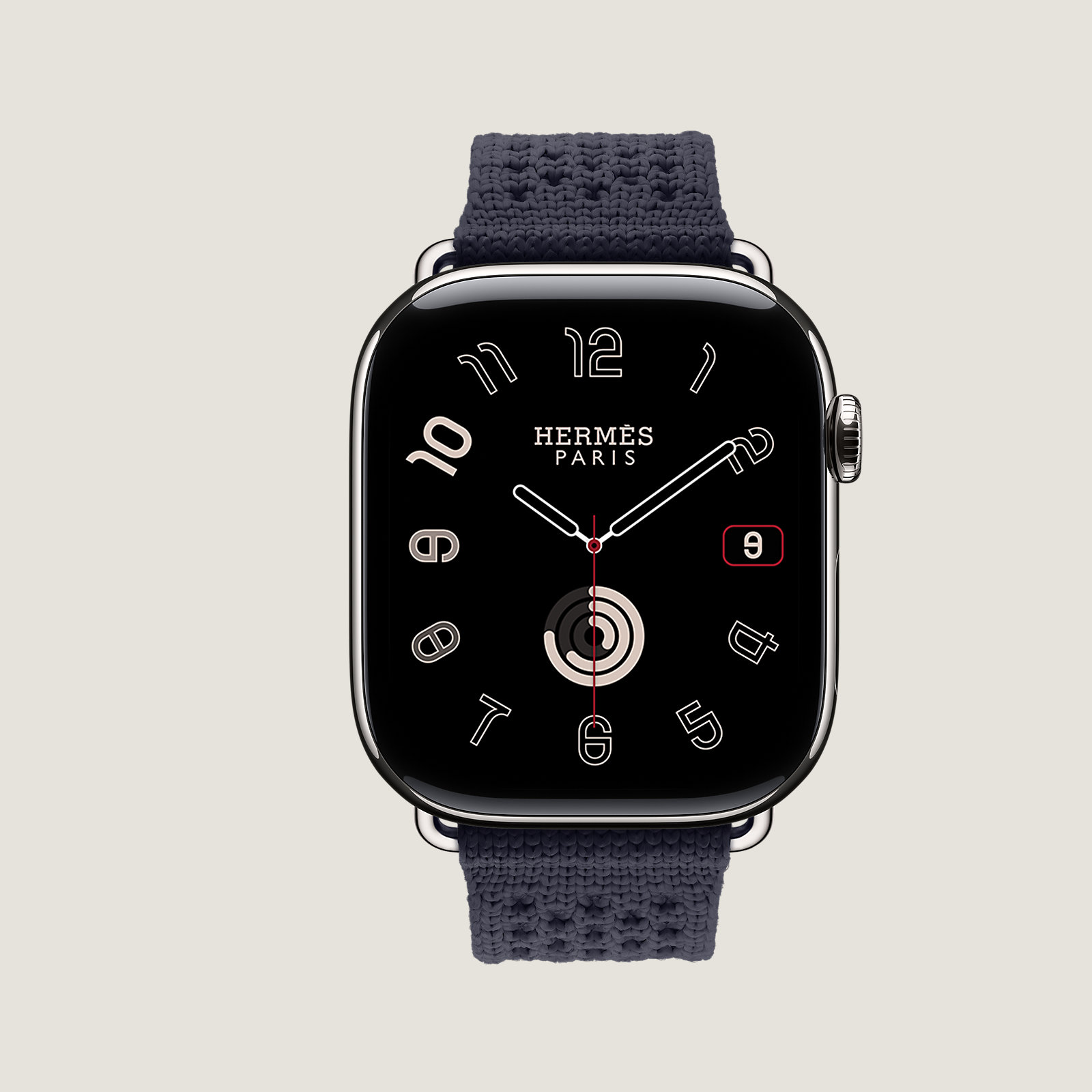 Series 11 case & Band Apple Watch Hermès Single Tour 46 mm Neo Tricot