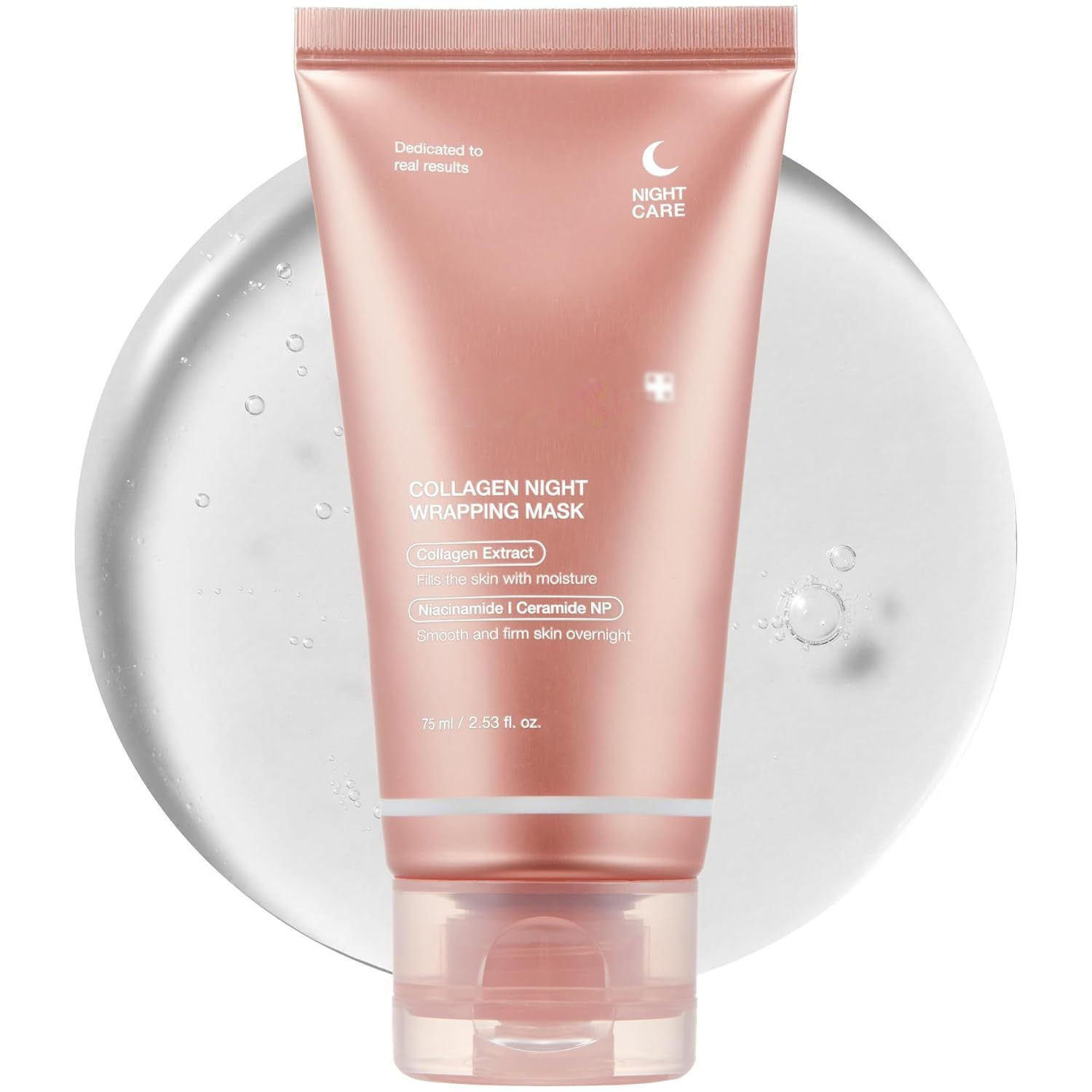 Customized Korea for Medi Cube Collagen Night Wrap Mask Exfoliating Moisturizing Face Skincare Mask Wholesale Face & Body Care