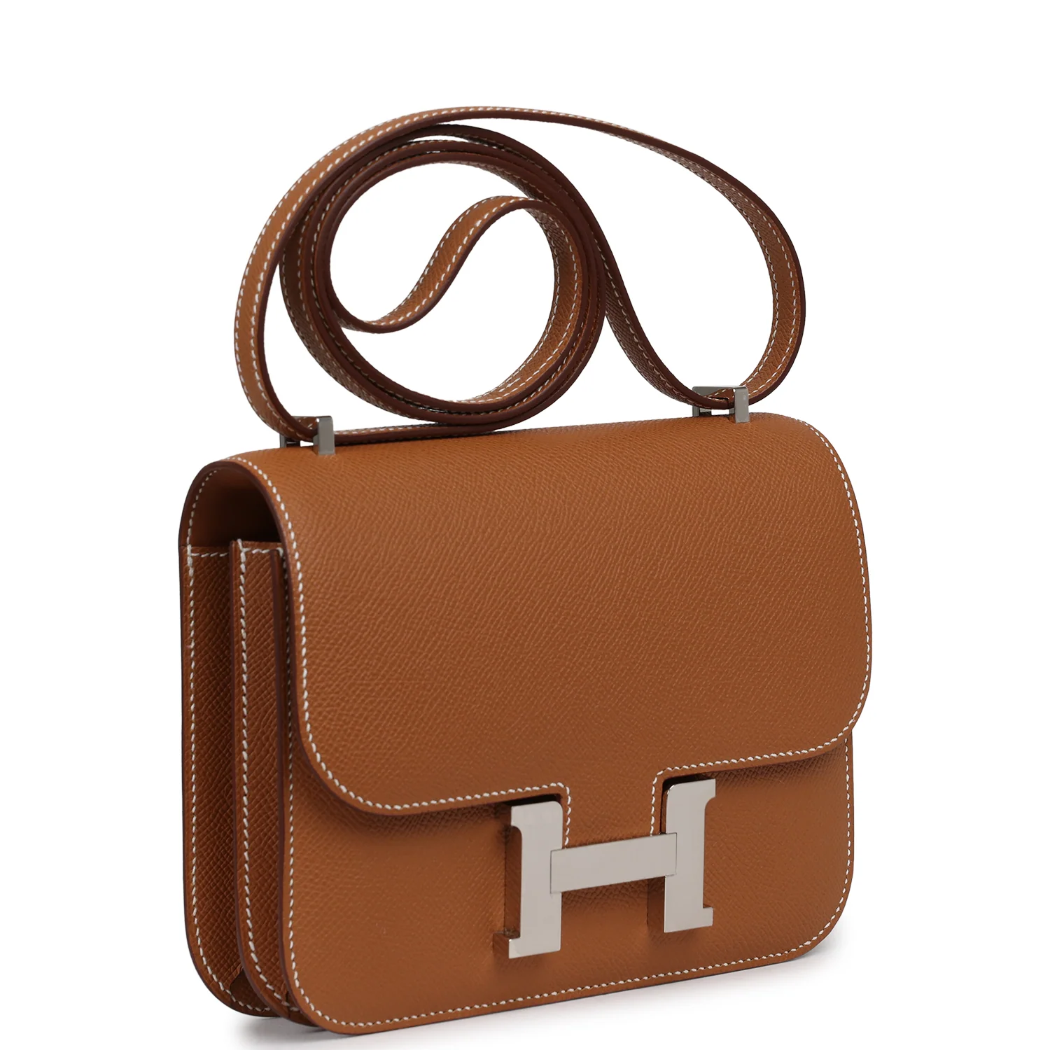 HERMÈS Constance 18 Gold Epsom Palladium Hardware