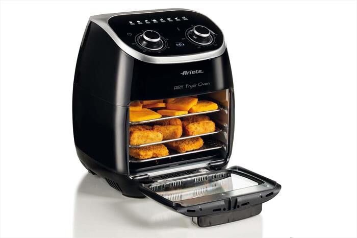 ARIETE - 4619 Airy Fryer Oven Friggitrice ad aria+Forno 11L-Nero