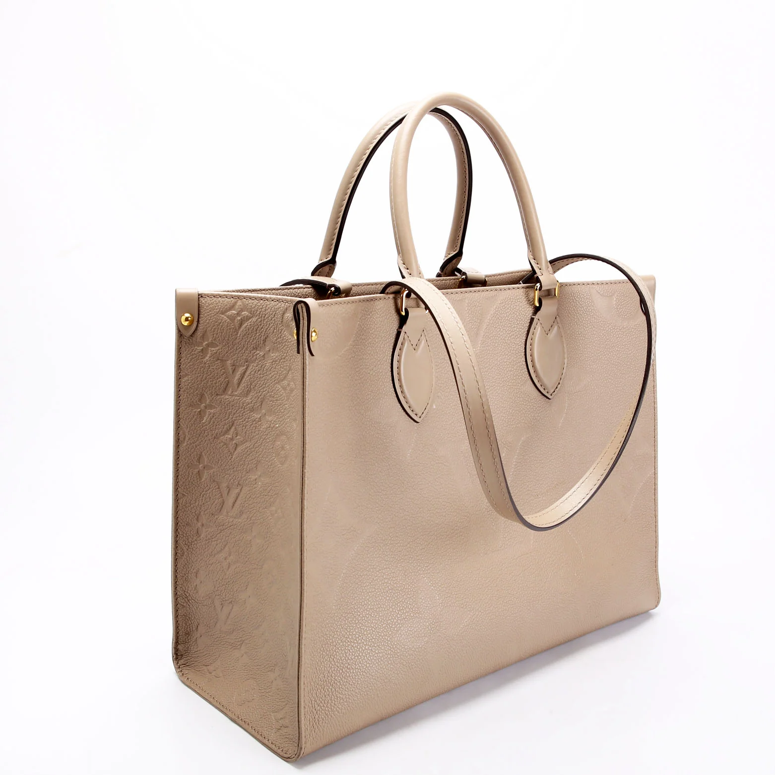 LOUIS VUITTON ONTHEGO MM Empreinte Taupe