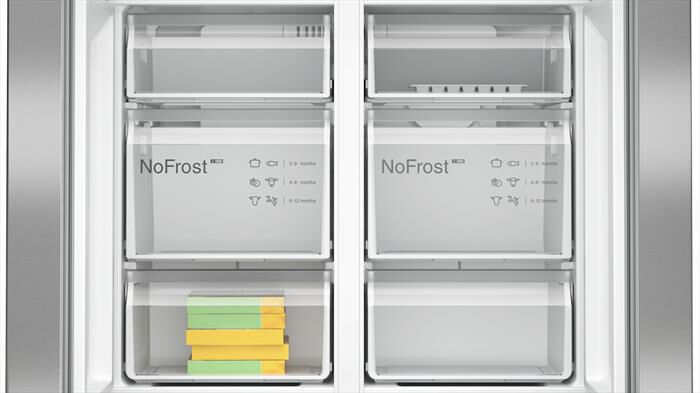 BOSCH - Frigorifero Multidoor KFN96VPEA Classe E 183x91 cm-Acciaio anti-impronta