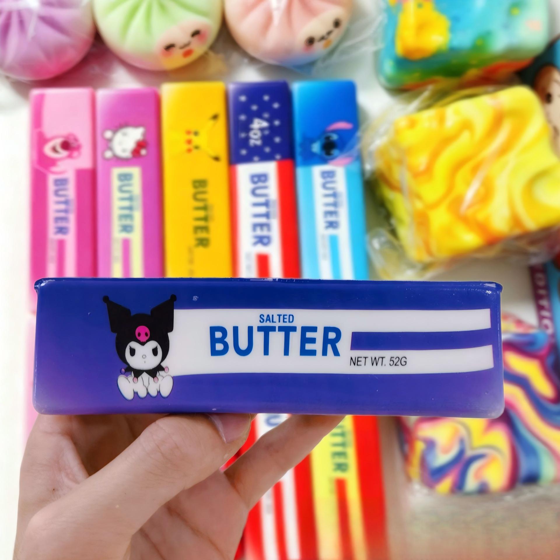 Butter Bar Slow Rising Squishy | Soft Stress Relief Fidget Toy