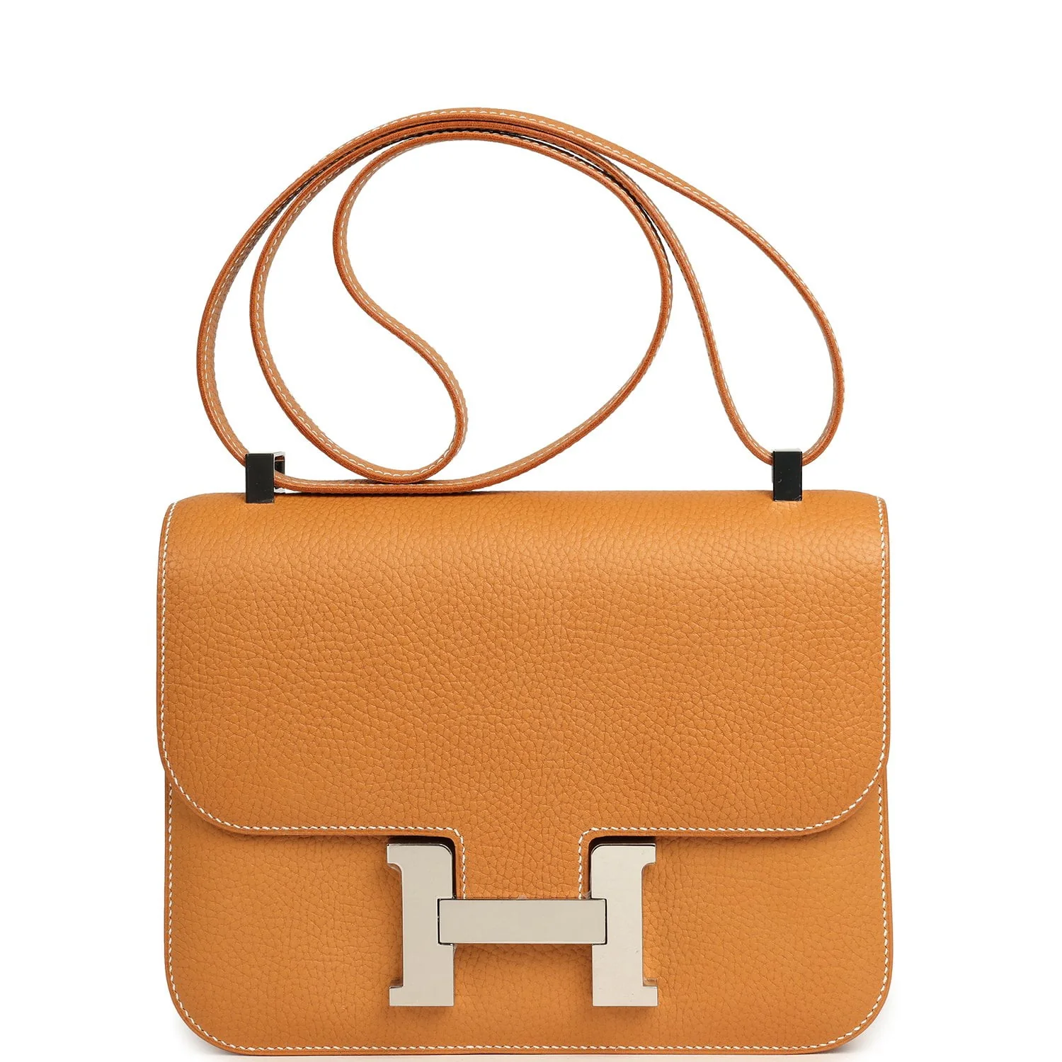 Hermes Constance 24 Naturel Sable Vache Naturel Graine Palladium Hardware