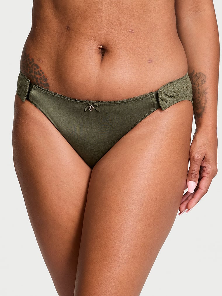 Body by Victoria VS Adaptive Lace-Back  Bikini Panty Lace Trim