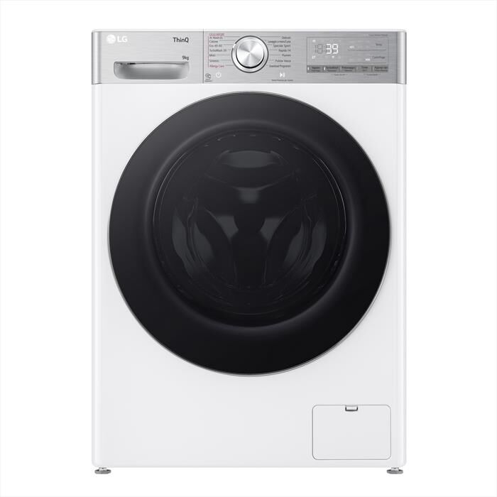 LG - Lavatrice AI DD R9 F4R9009TPWC 9kg Classe A-Bianca