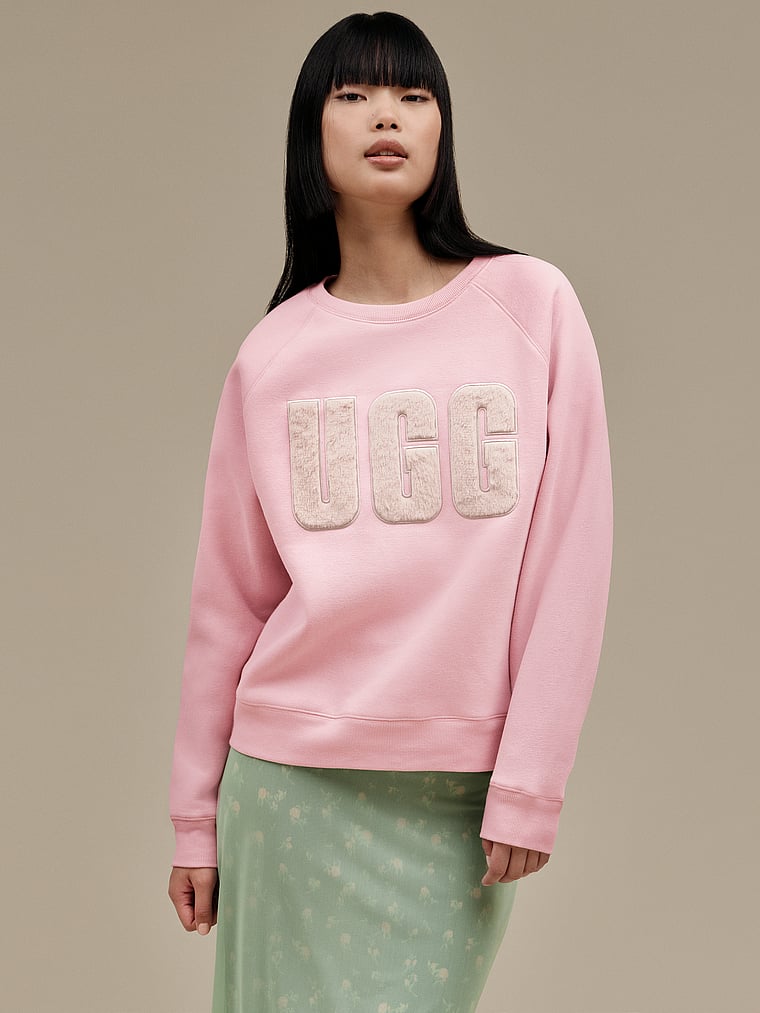 UGG? Madeline Fuzz Logo Crewneck