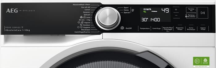 AEG - Lavatrice XLR9FBGA10SY 10Kg Classe A-Bianco