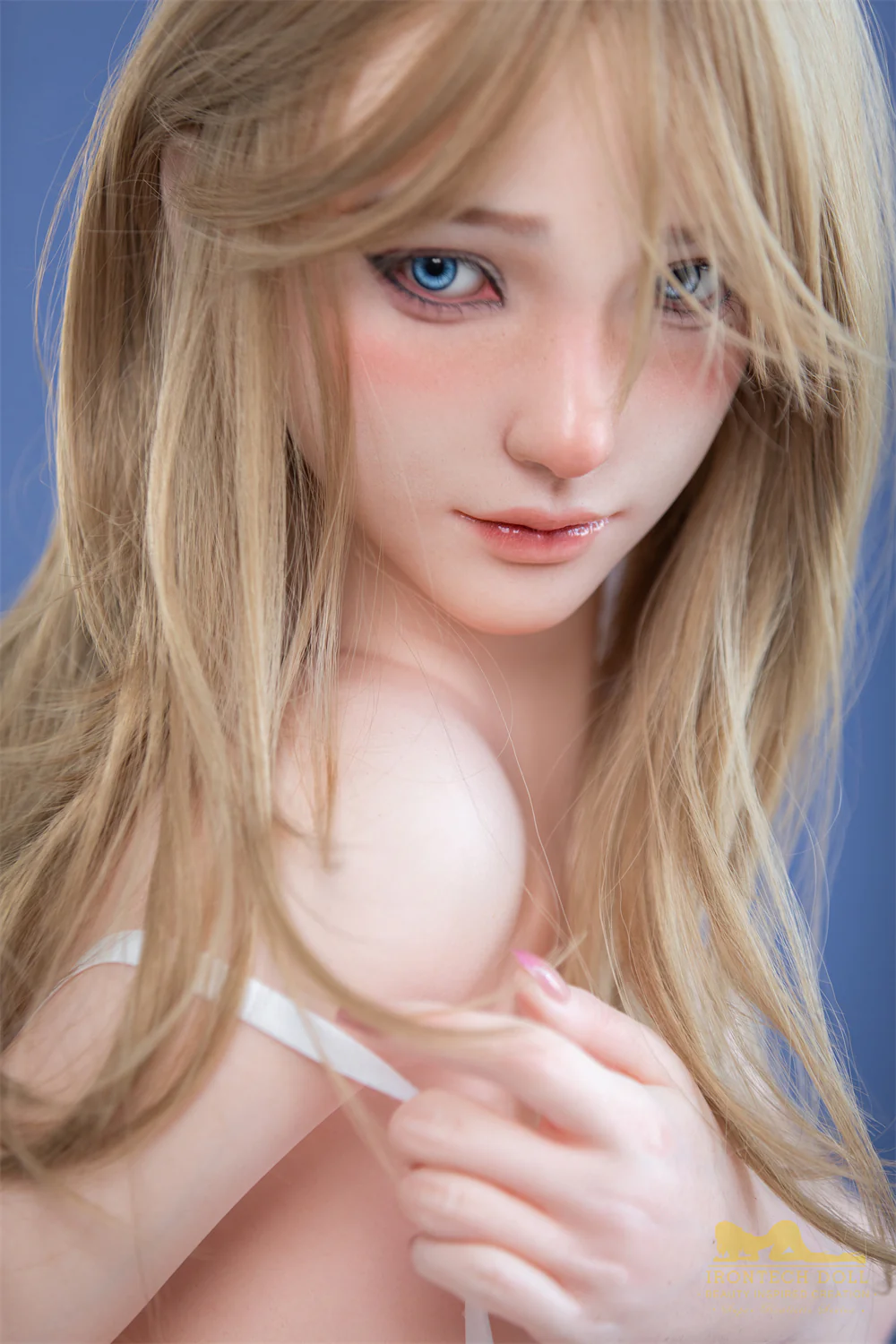 US Stock Available - Irontechdoll Amadee 5ft41/ 165cm #S32 Full Silicone Big Boobs Cute Girl BBW Sex Doll For Men