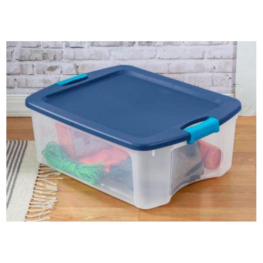 12-Gallon Latching Storage Tote