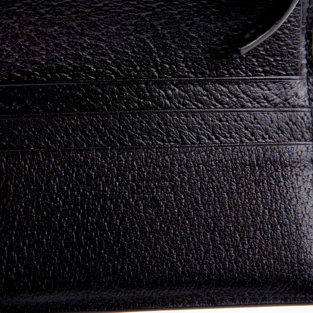 645536 GG Denim Jackie Card Case