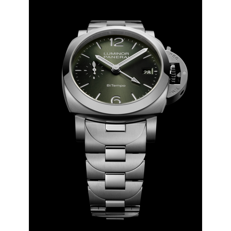 【7A Quality】Panerai  Luminor Quaranta BiTempo 40mm PAM01640