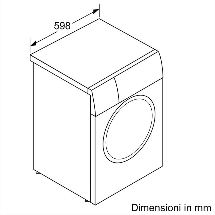 BOSCH - Lavatrice Serie 4WAN28219IT 9Kg 1400G Classe A-Bianco
