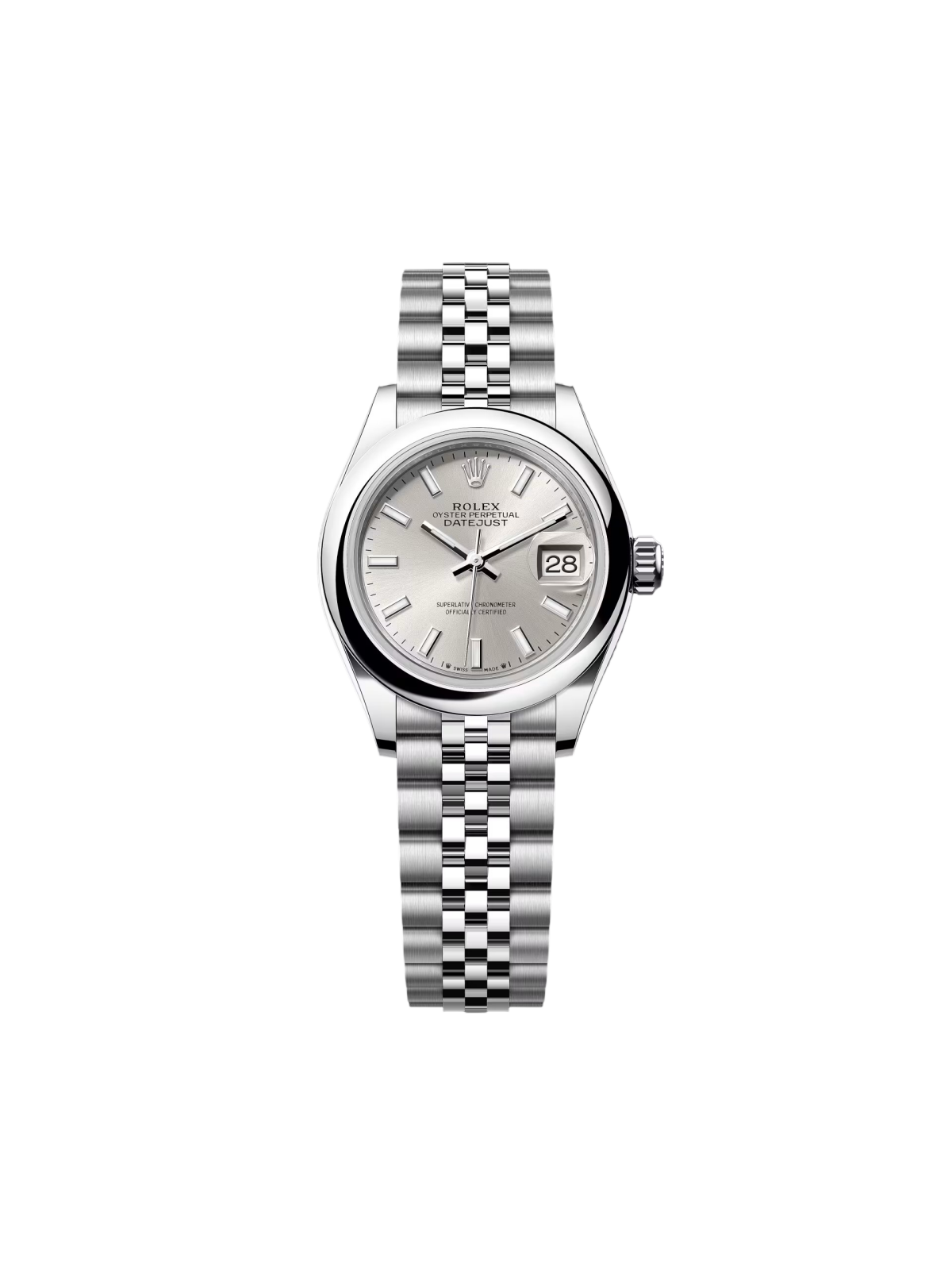RLX Lady-Datejust 31mm  m279160 Oyster Perpetual Silver Dial Oyster Bracelet