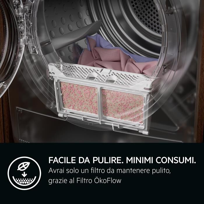 AEG - Asciugatrice TR9HH9BY 9Kg Classe B-Bianco