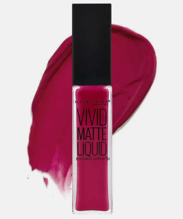 Maybelline Color Sensational Vivid Matte Liquid Lipstick - 40 Berry Boost