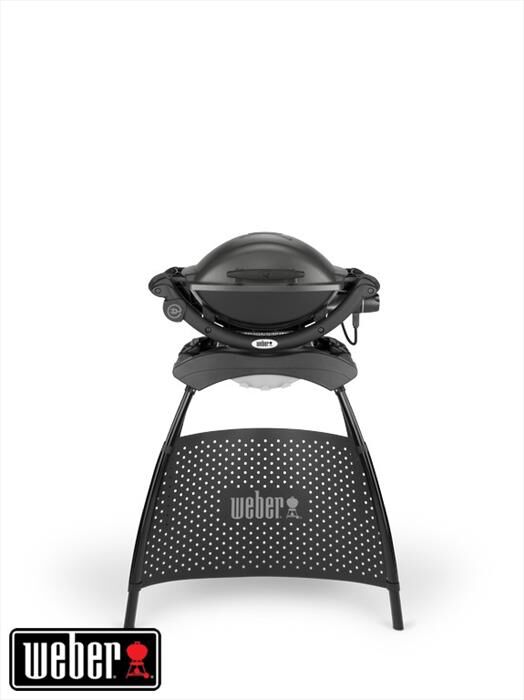 WEBER - Barbecue elettrico Q 1400 STAND-NERO