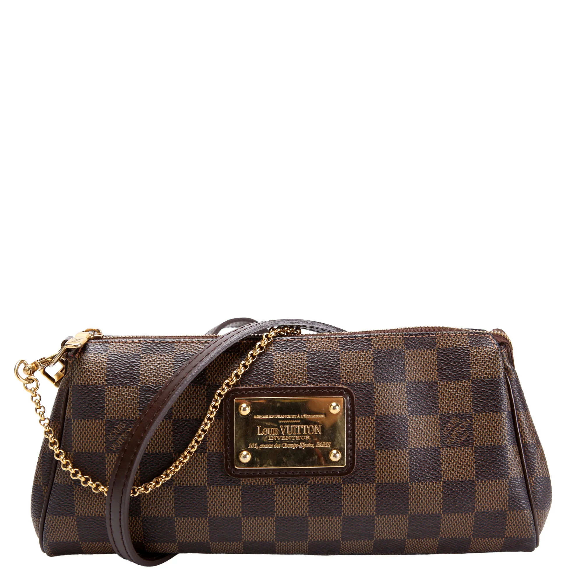 LOUIS VUITTON Eva Clutch Damier Ebene