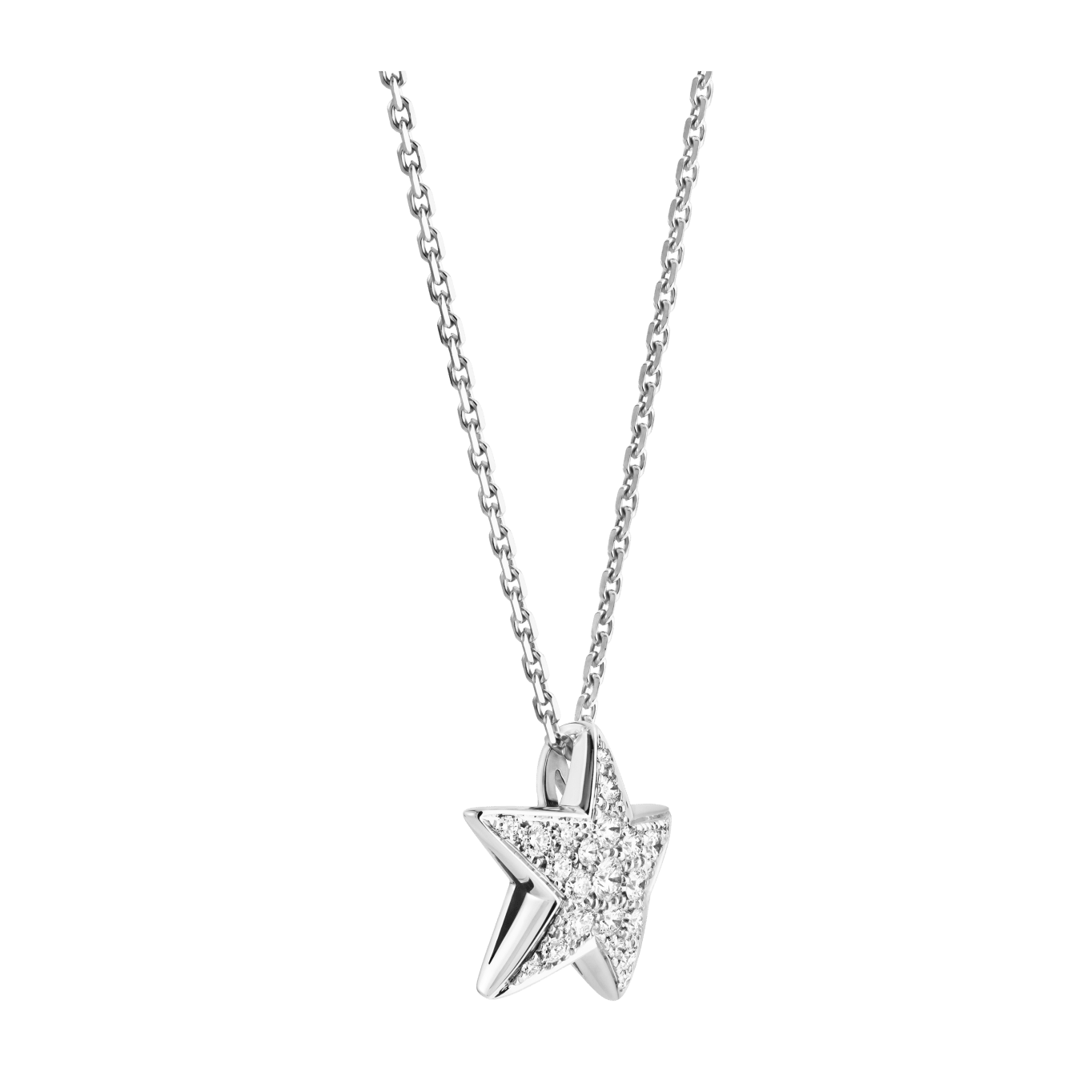 Comète Géode necklace