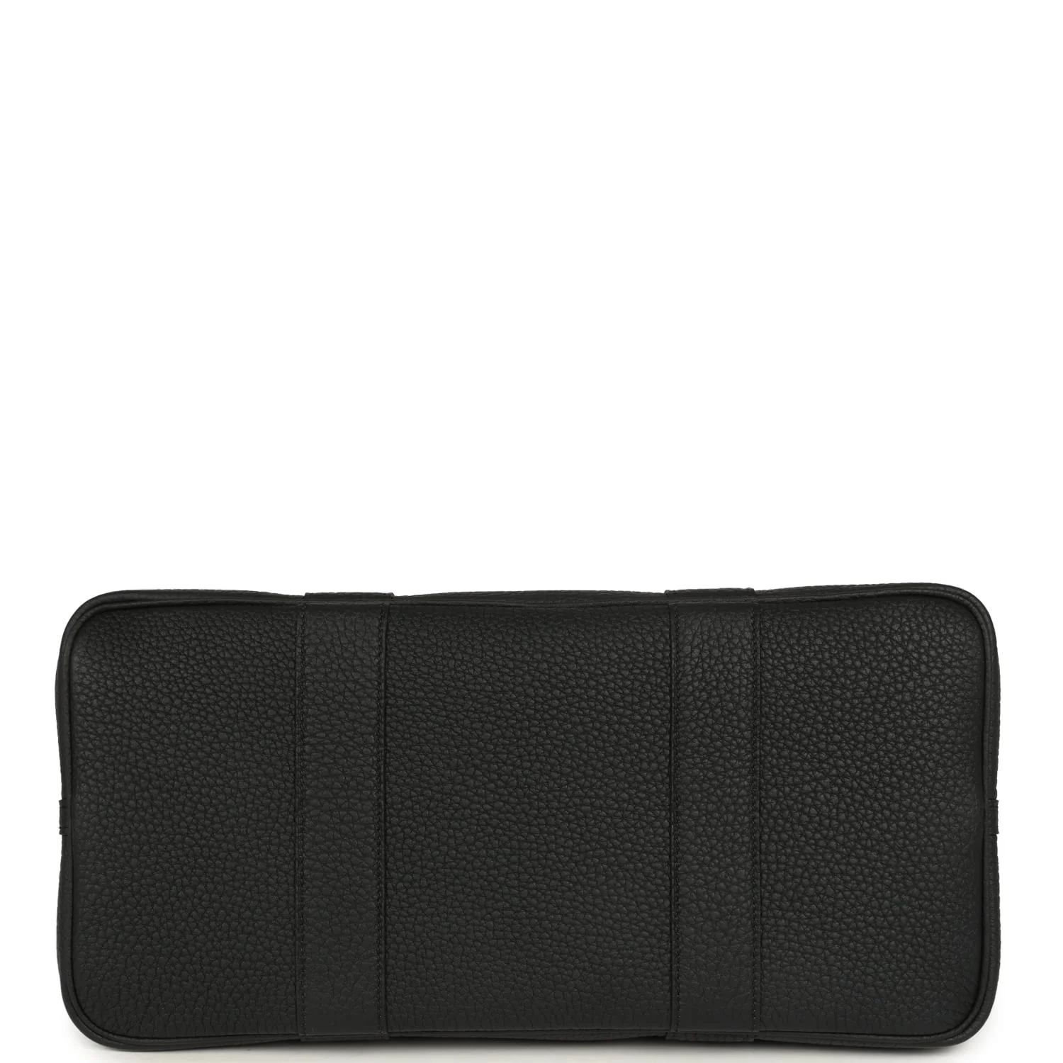 Hermes Garden Party 36 Denim Moyen, Black Negonda Palladium Hardware