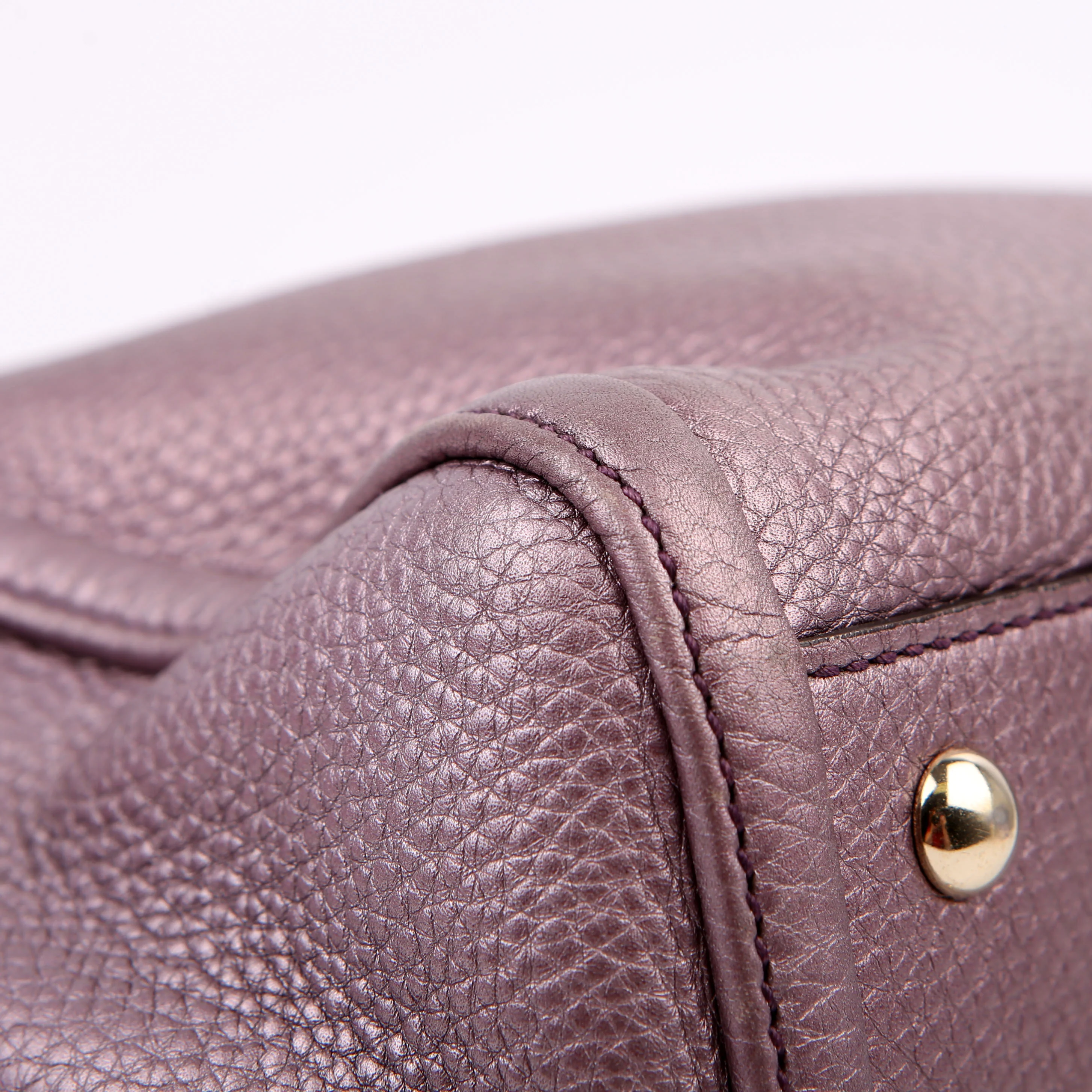 336751 Soho Leather Shoulder Purple