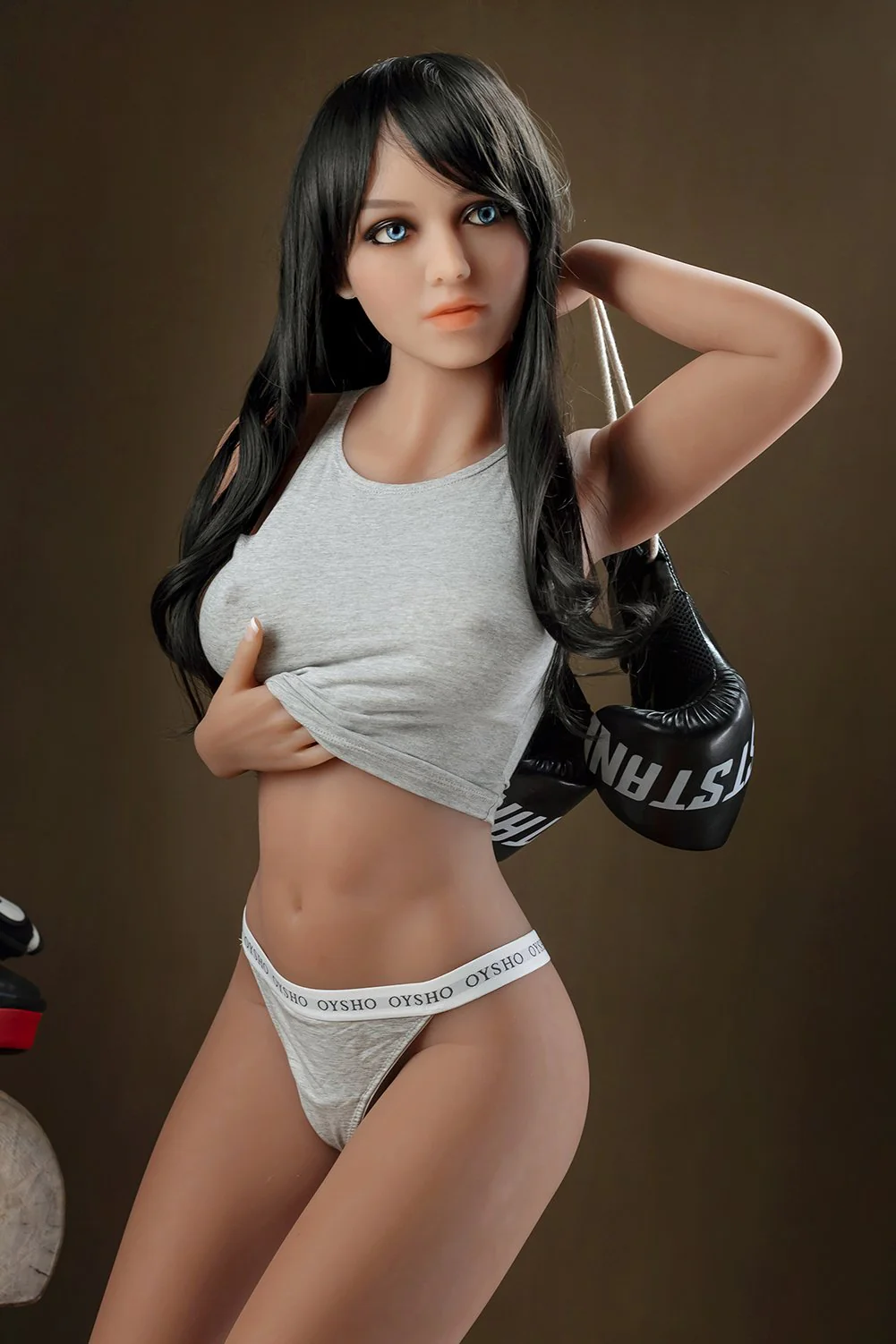 US Stock - Ella 5ft45 / 166cm #174 Head TPE Boxing Gir Fine Sex Doll