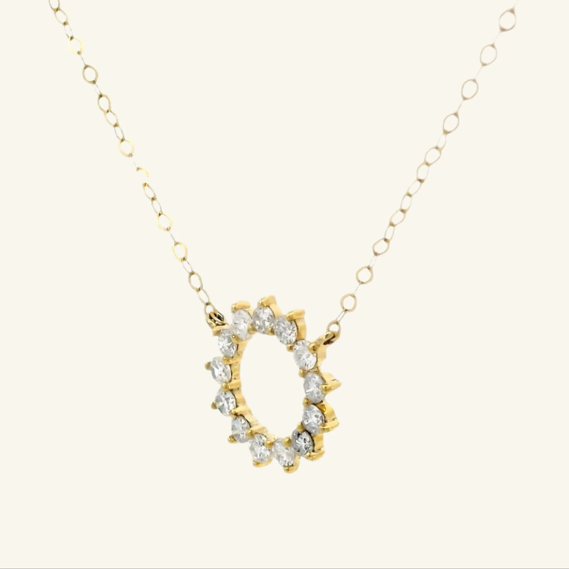 Circle of Life Diamond Necklace