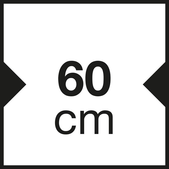 GLEM GAS - Cappa ad isola GHC631BK-NERO