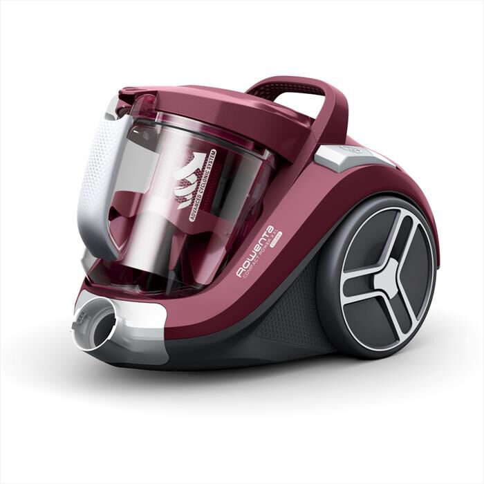 ROWENTA - Aspirapolvere a traino RO4B63-Rosso/Grigio