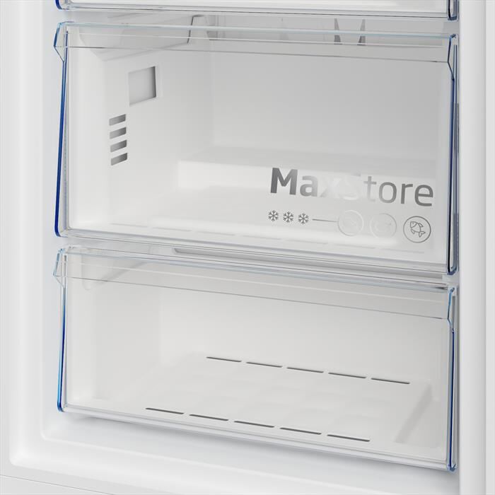 BEKO - Congelatore verticale B5RMFNE314X Classe E 286 lt-Inox