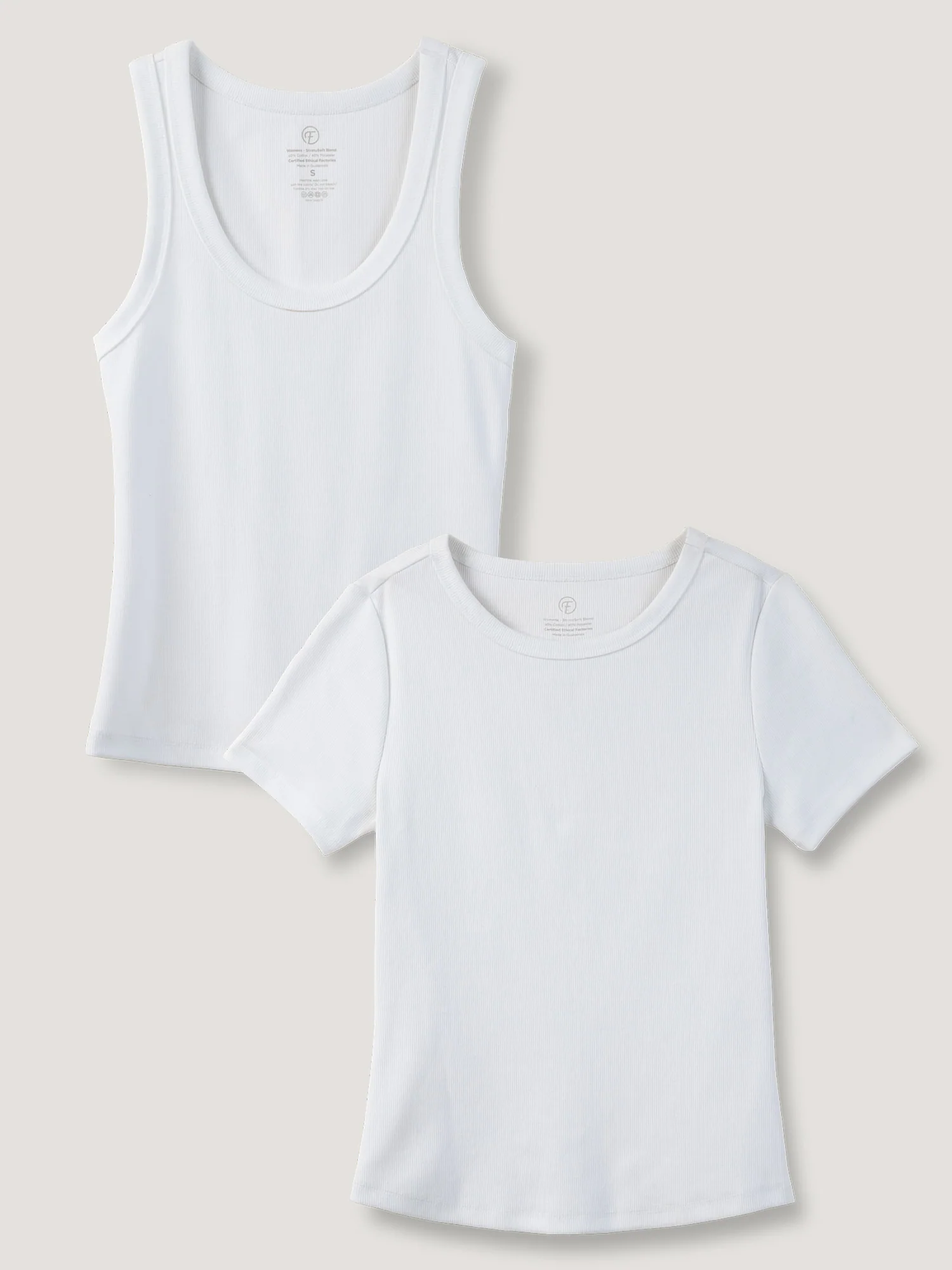 Ribbed Tees