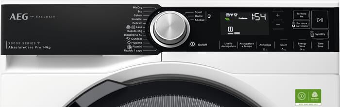 AEG - Asciugatrice XTR9HBGA9YA 9 Kg Classe A-Bianco