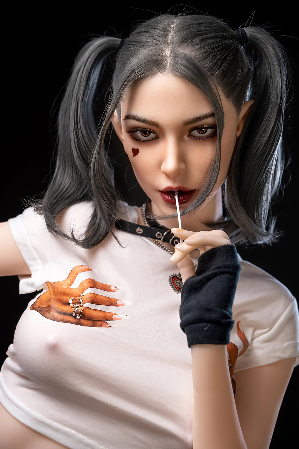 US Stock - Makayla 5ft68 / 173cm #M7 ROS Soft Silicone Head + TPE Body Curvy Celebrity Full Size Slim Female Sex Doll For Blowjob