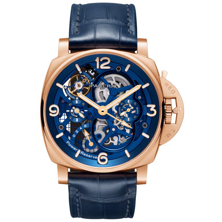 【7A Quality】Panerai  Luminor Tourbillon GMT 47mm PAM01060