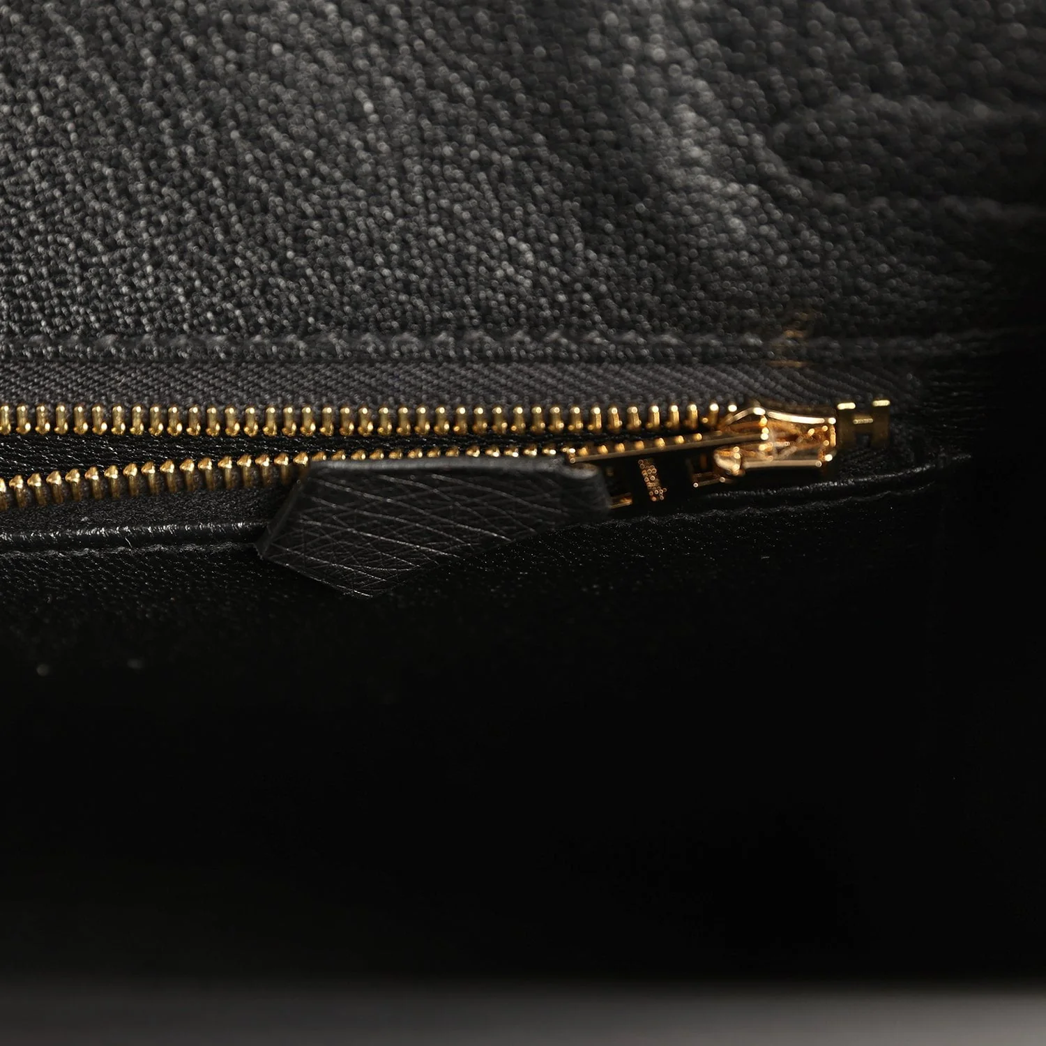 Hermes Birkin Sellier 25 Black Ostrich Gold Hardware