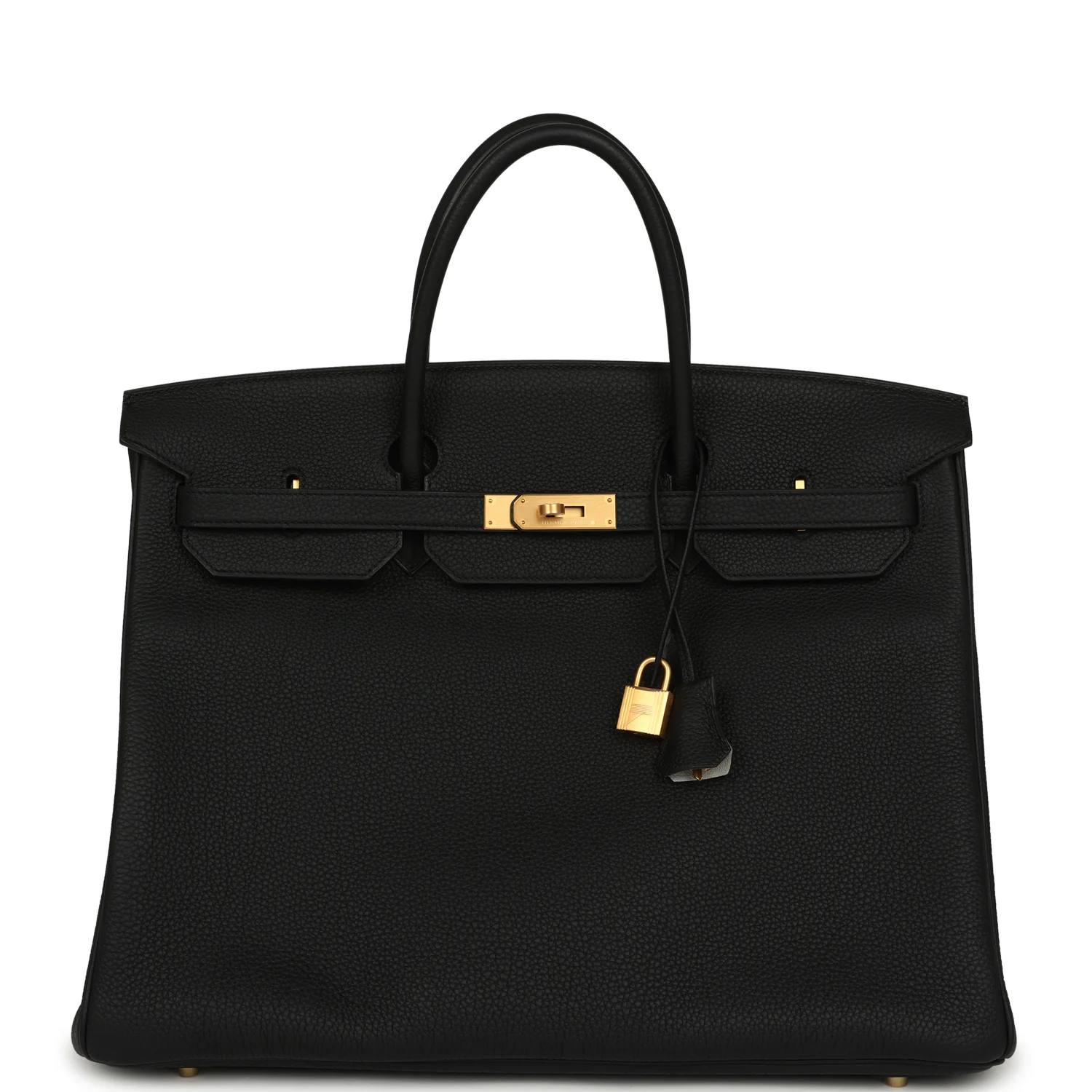 Hermes Special Order (HSS) Birkin 40 Black Verso Togo Brushed Gold Hardware