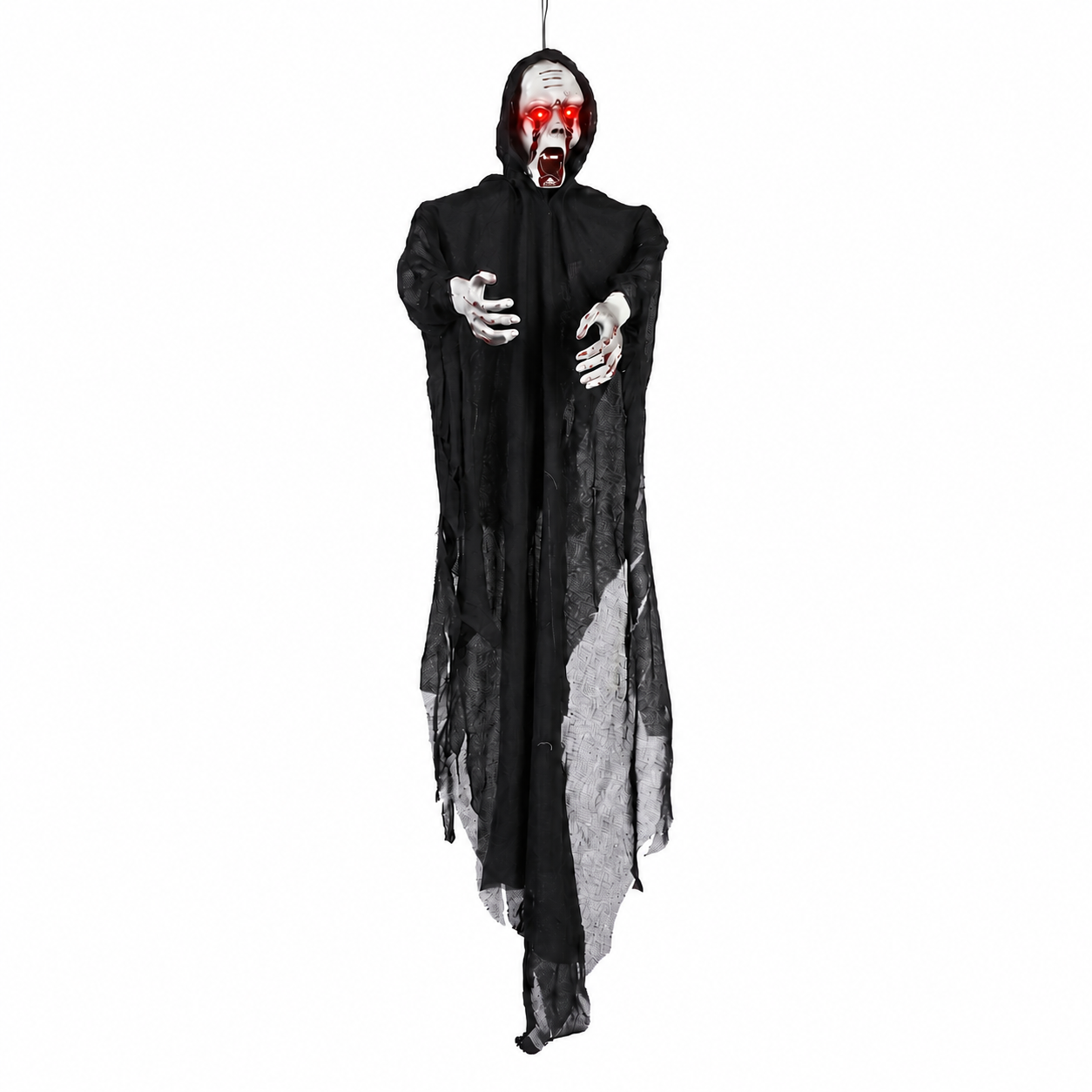 Hanging Halloween Ghost (Swinging and Wriggling)