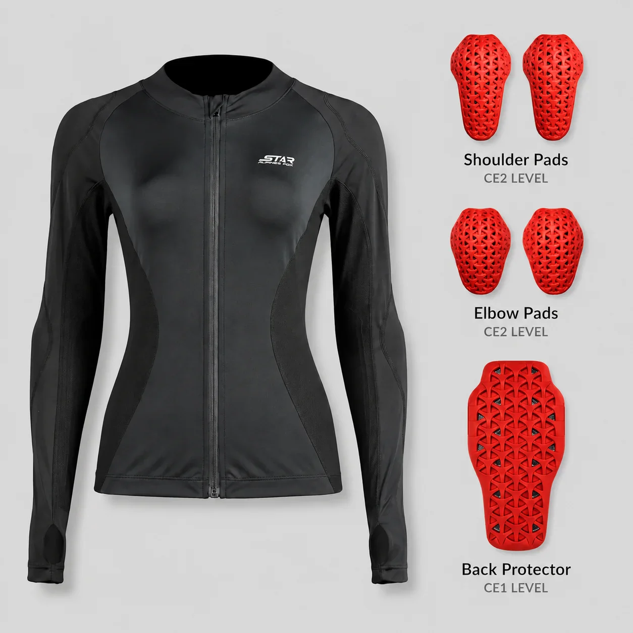 Women's Armored Stretch Riding Jacket